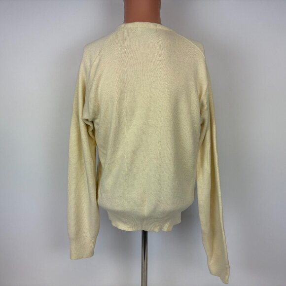 Vintage 70s St Pauli Girl Sweater Mens Size M Beige Pilsner Beer Made In USA - Picture 4 of 5